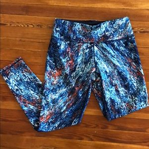 Blue and Orange leggings